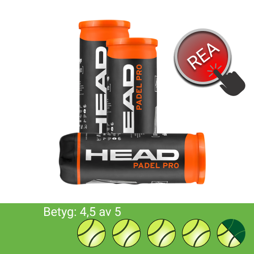 Head Padel Pro S 3 st bollrör